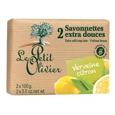 Petit Olivier Savon Verveine Citron 2x 